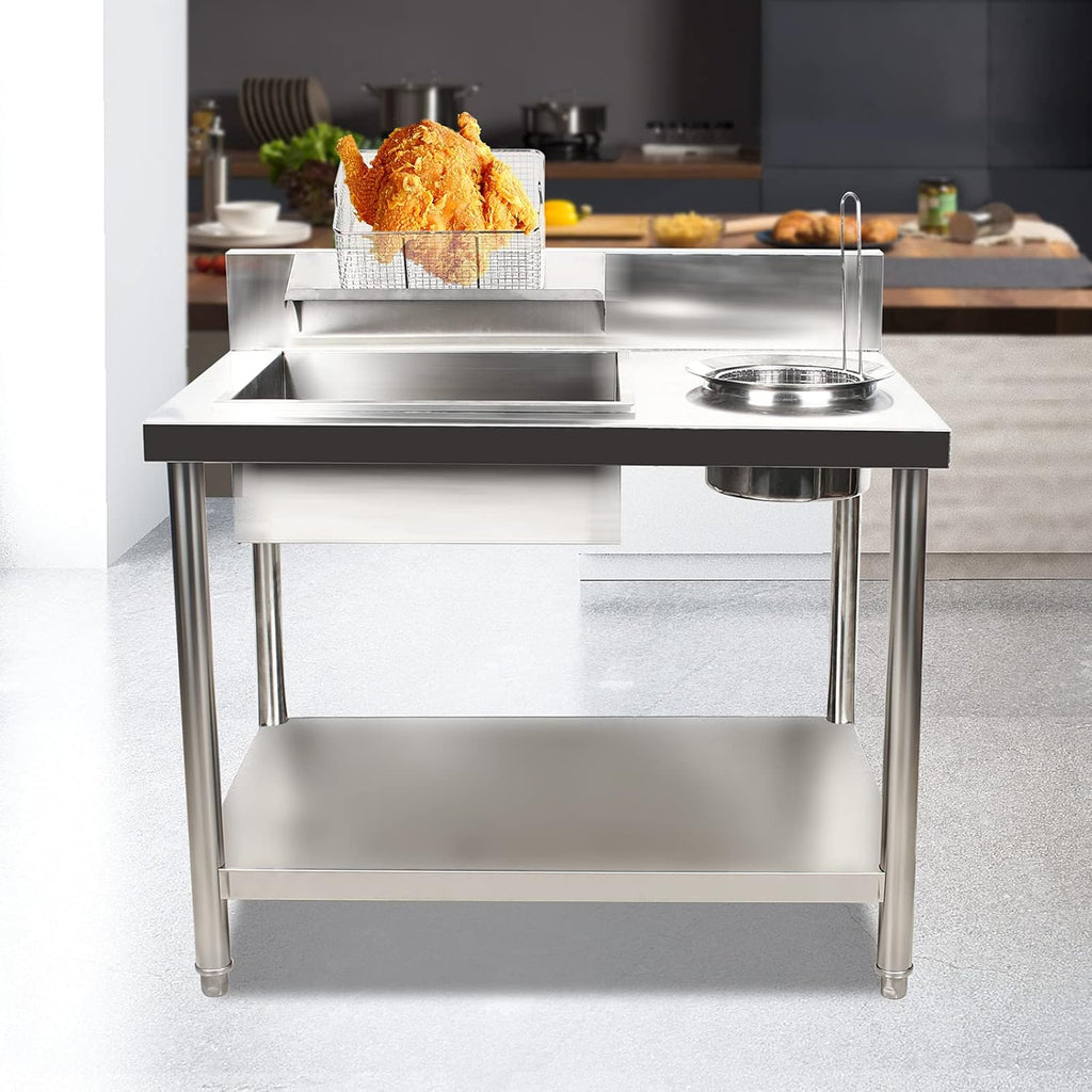 Stainless Steel Commercial Prep & Work Table Z3716
