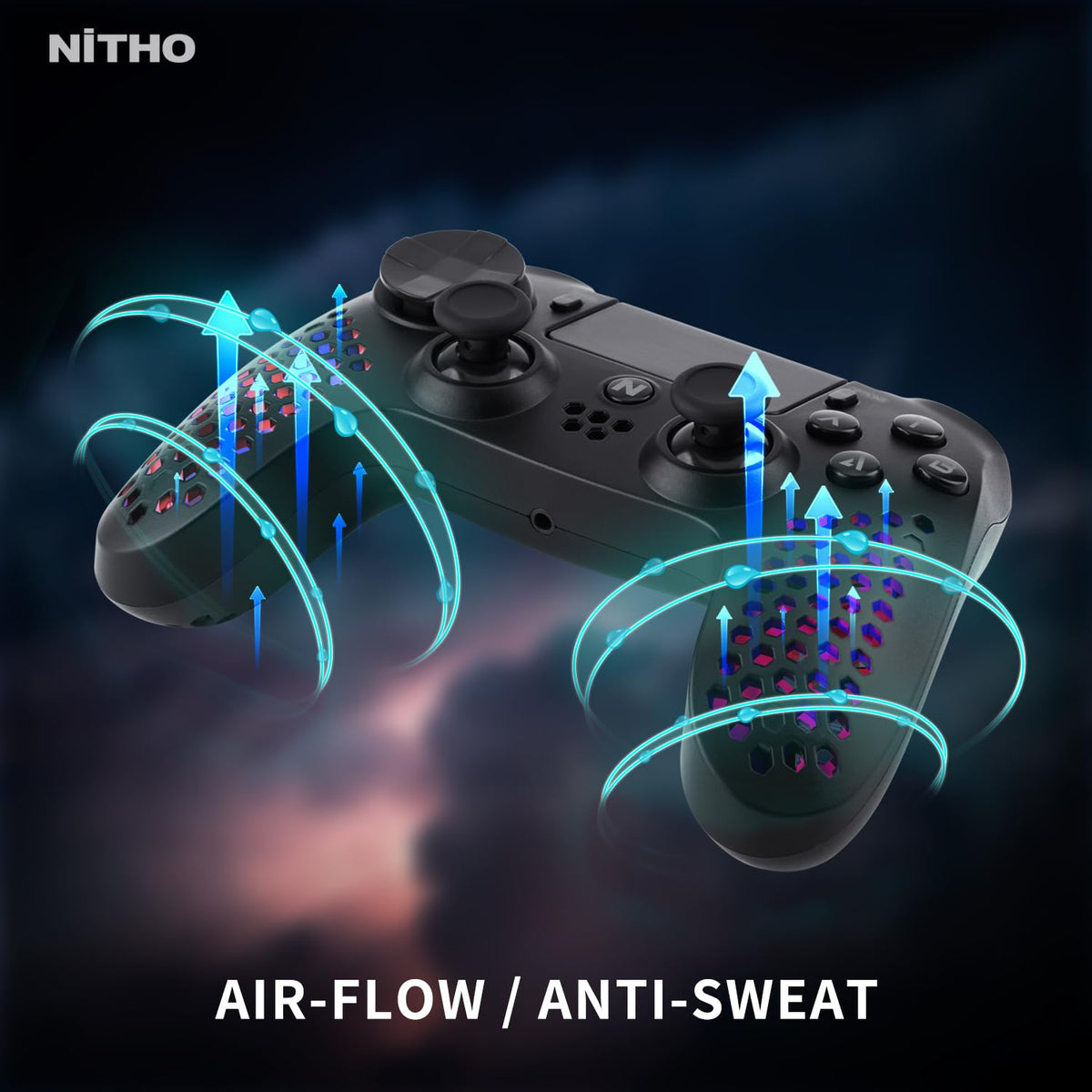 RGB Wireless Controller for PS4/PS5/PC/Android/iOS T615139