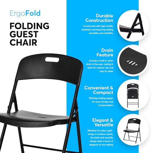 Black 6 Pack Folding Chair N25614