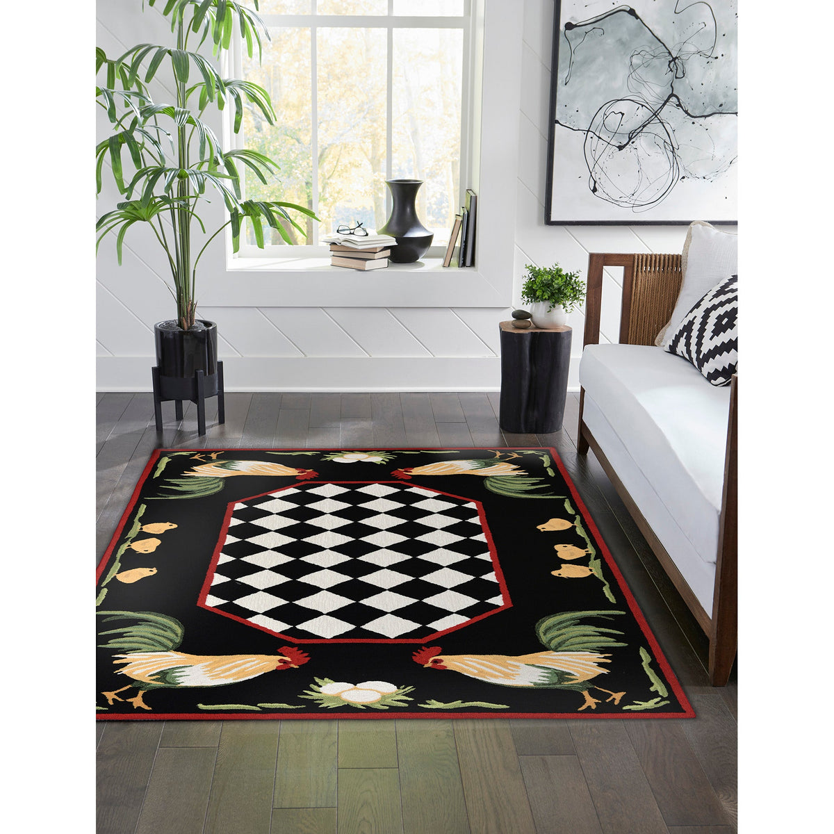 Frontporch Rooster Indoor Outdoor Mat