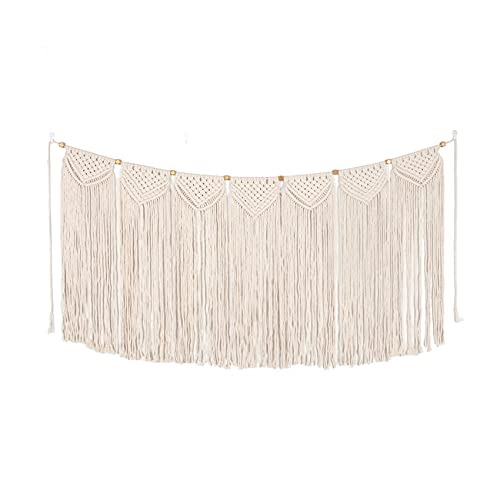 Macrame Curtains Valance Wall Hanging Treatments F275