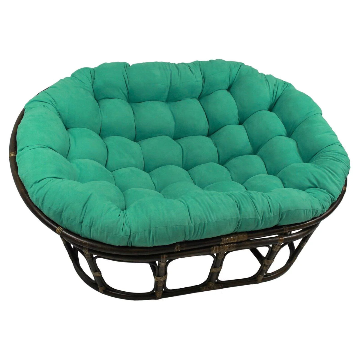 Double Papasan Chair with Micro Suede Cushion Y796