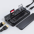 10-in-1 USB-C Hub Docking Station with HDMI, 100W Power Delivery C825999