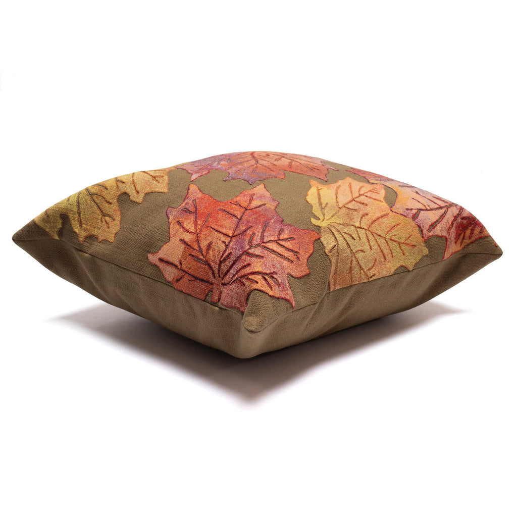 Leaf Toss Indoor Outdoor Throw Pillow