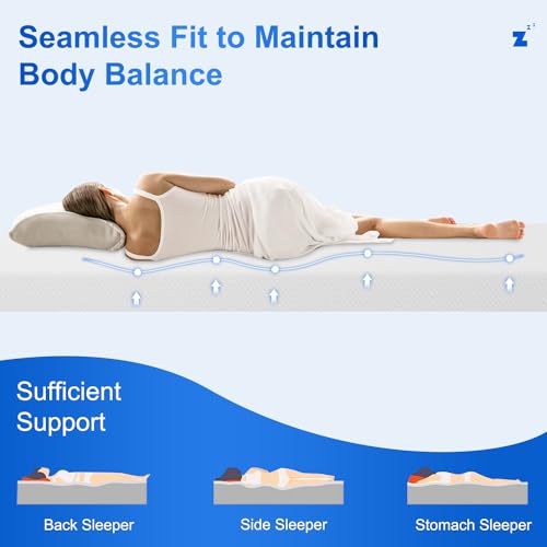 Queen Bamboo Charcoal Gel Infused Memory Foam Mattress Y551