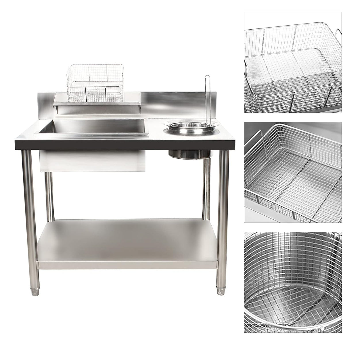 Stainless Steel Commercial Prep & Work Table Z3716