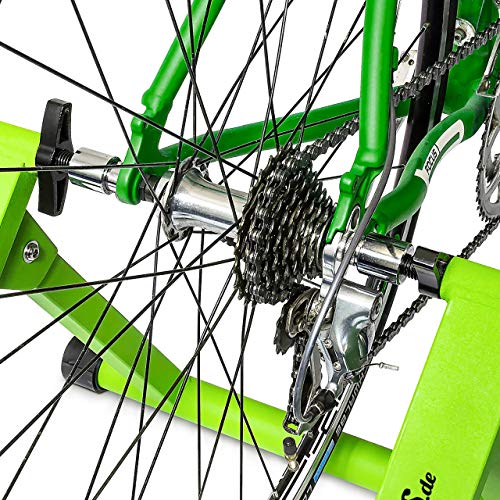Blue/Green 6 Gears Indoor Bicycle Resistance Trainer M236197