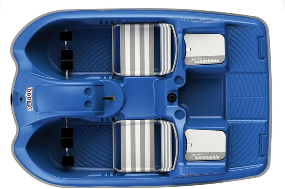 Blue 5 Seat Pedal Boat with Canopy M2531