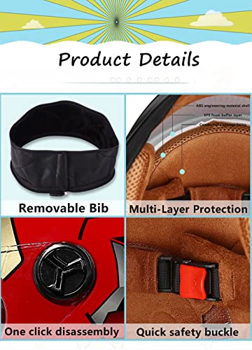 DOT Approved Youth Kids Full Face Motorcycle Helmet with Visor P578019