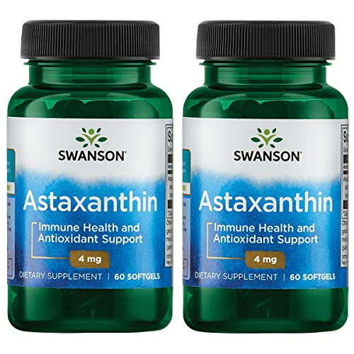 Astaxanthin 4 mg 60 Softgels Supplement T8969
