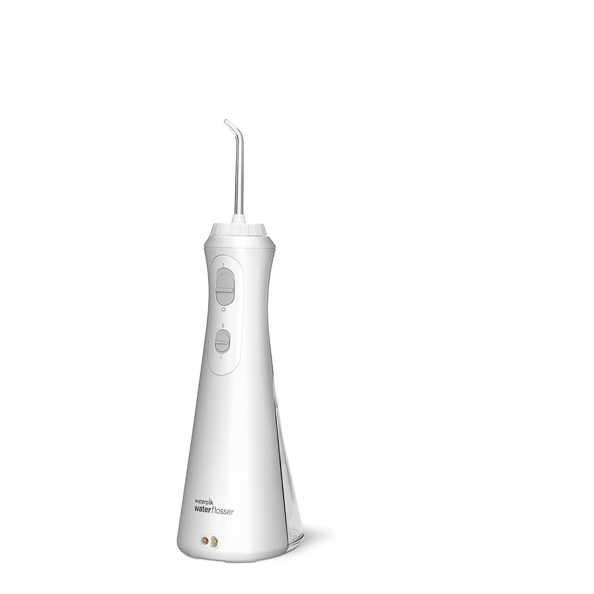 Cordless Plus Water Flosser with 4 Flossing Tips, Rechargeable, White F702617