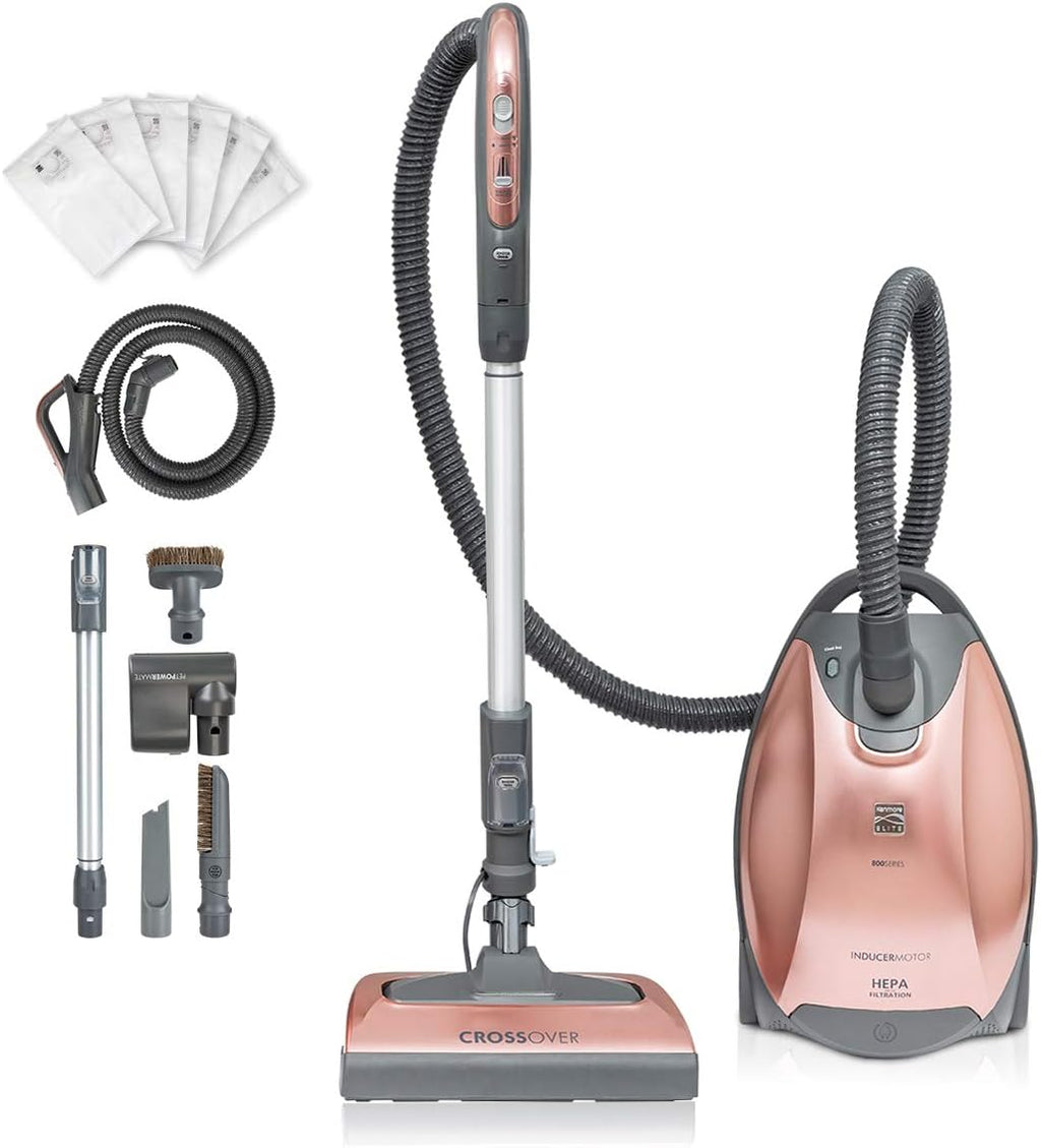 Rose Gold Bagged HEPA Canister Vacuum Cleaner M62794