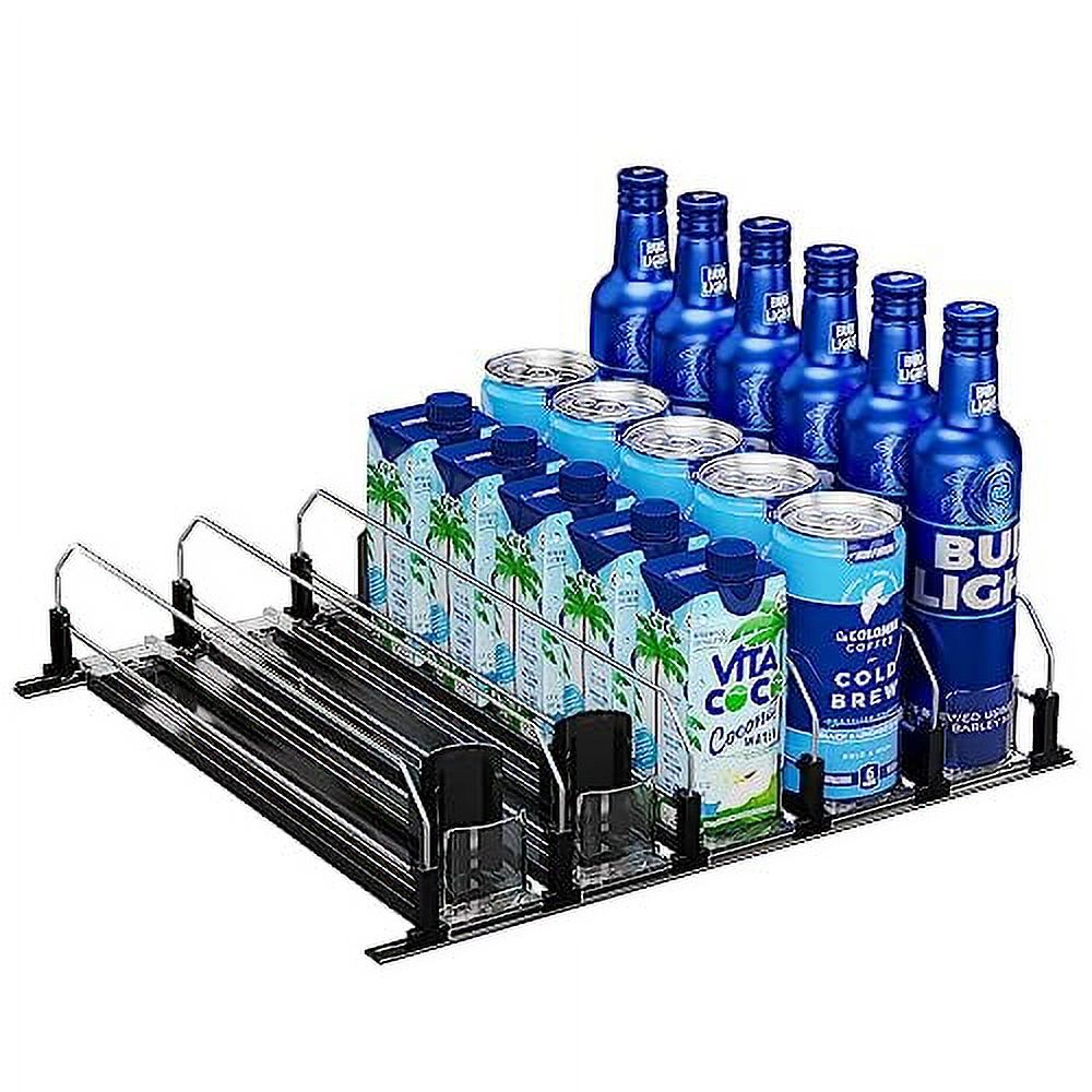 Black 5 Rows Drink Organizer J50347