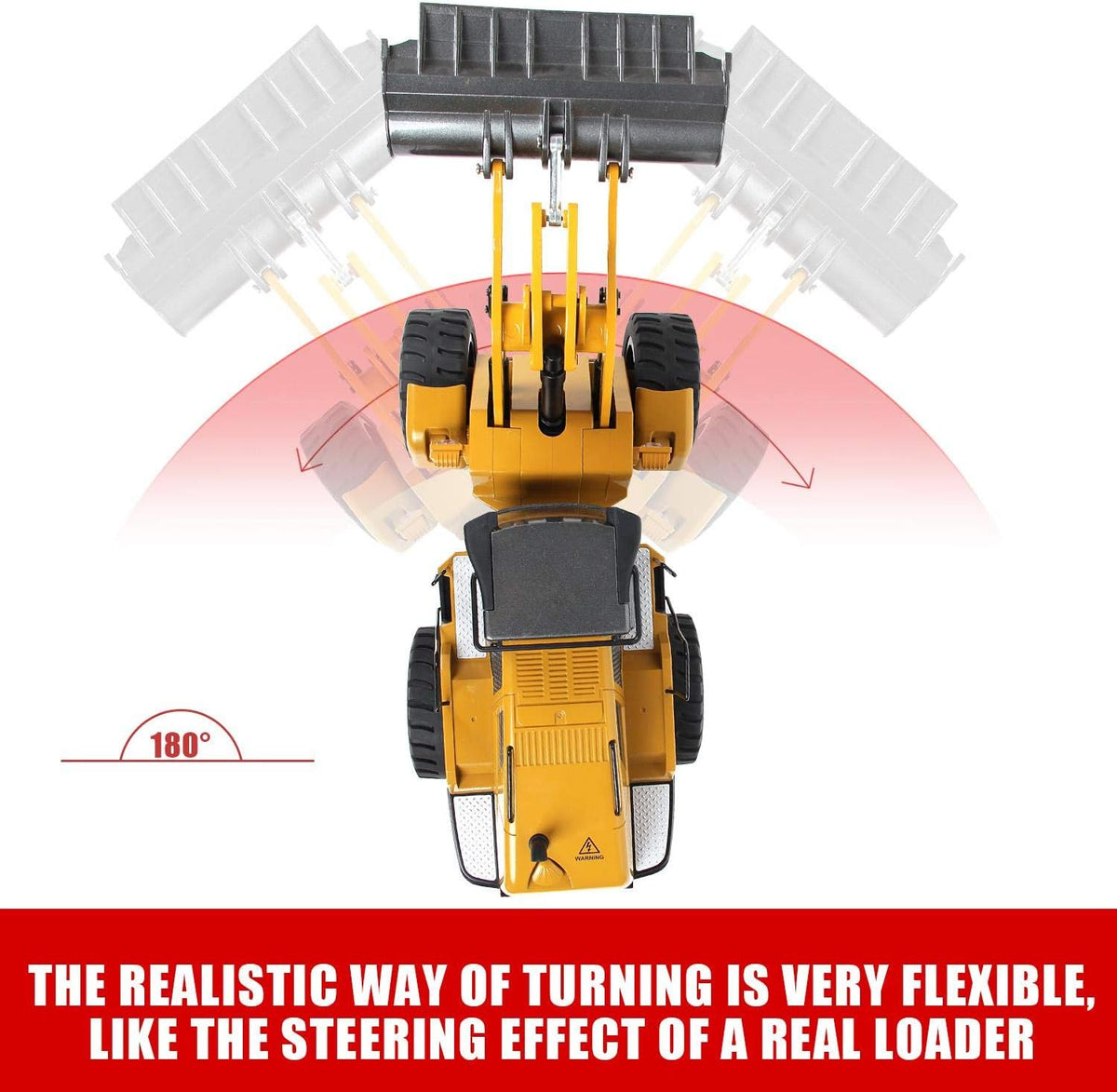 Metal RC Bulldozer U26545