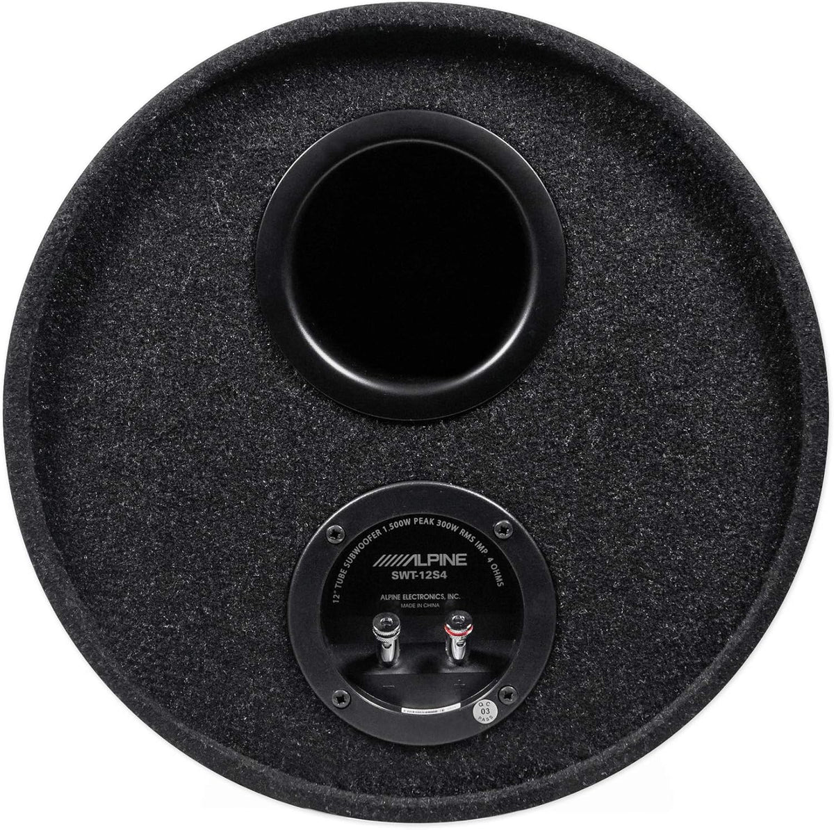Single 12" Sealed Subwoofer Tube Enclosure E366057