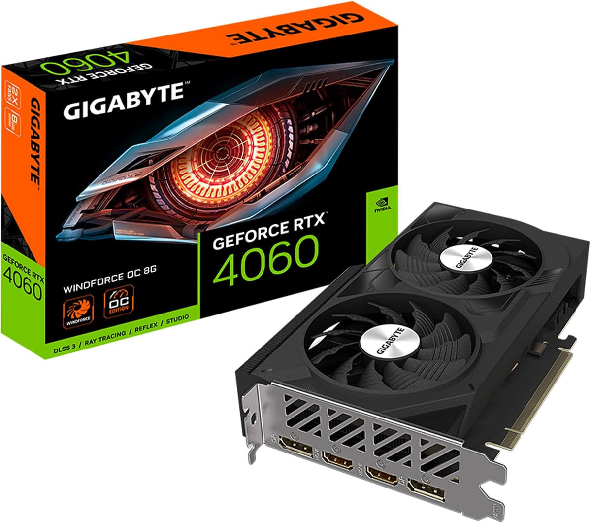 GeForce RTX 4060 8GB 128-bit GDDR6 Graphics Card B65301