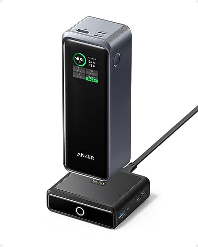27,650mAh 250W Power Bank with 100W Charging Base, 3-Port Portable Charger D2034