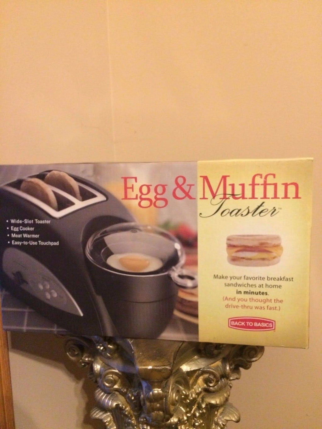 Egg & Muffin Toaster S4910