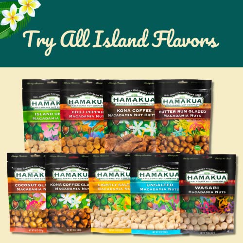 Sweet Glazed Coconut Dry Roasted Half and Whole Macadamia Nuts J37701