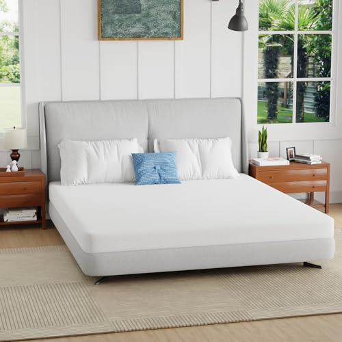 Queen Bamboo Charcoal Gel Infused Memory Foam Mattress Y551