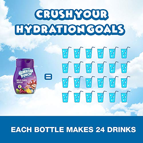 Fruit Juicy Red Liquid Water Enhancer (4 Bottles, Makes 96 Drinks) Y871