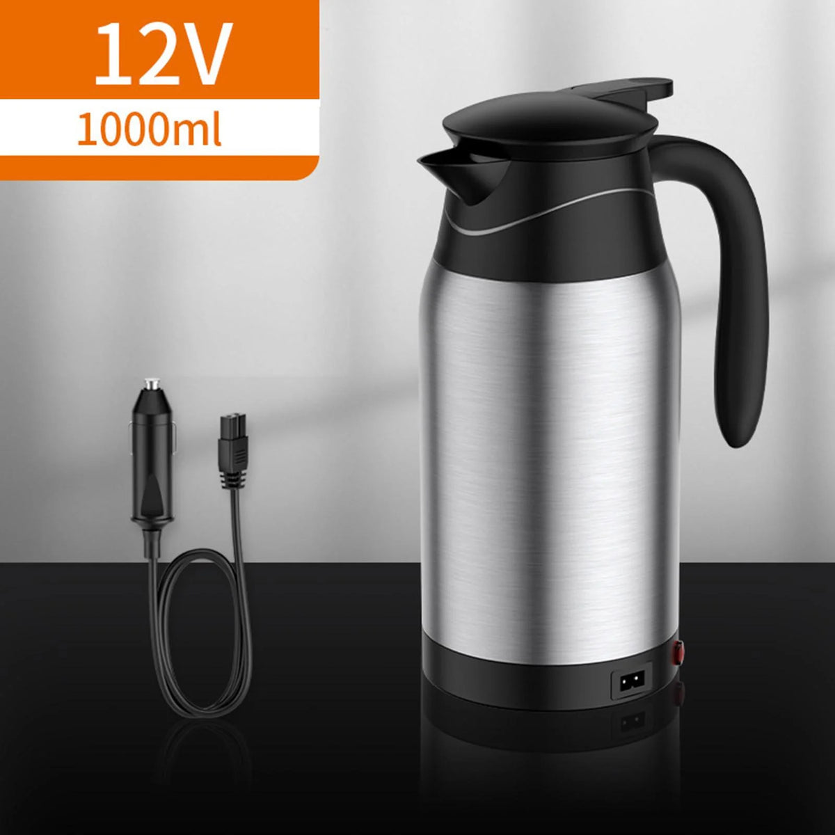 12V 24V 1L Portable Car Kettle V85804