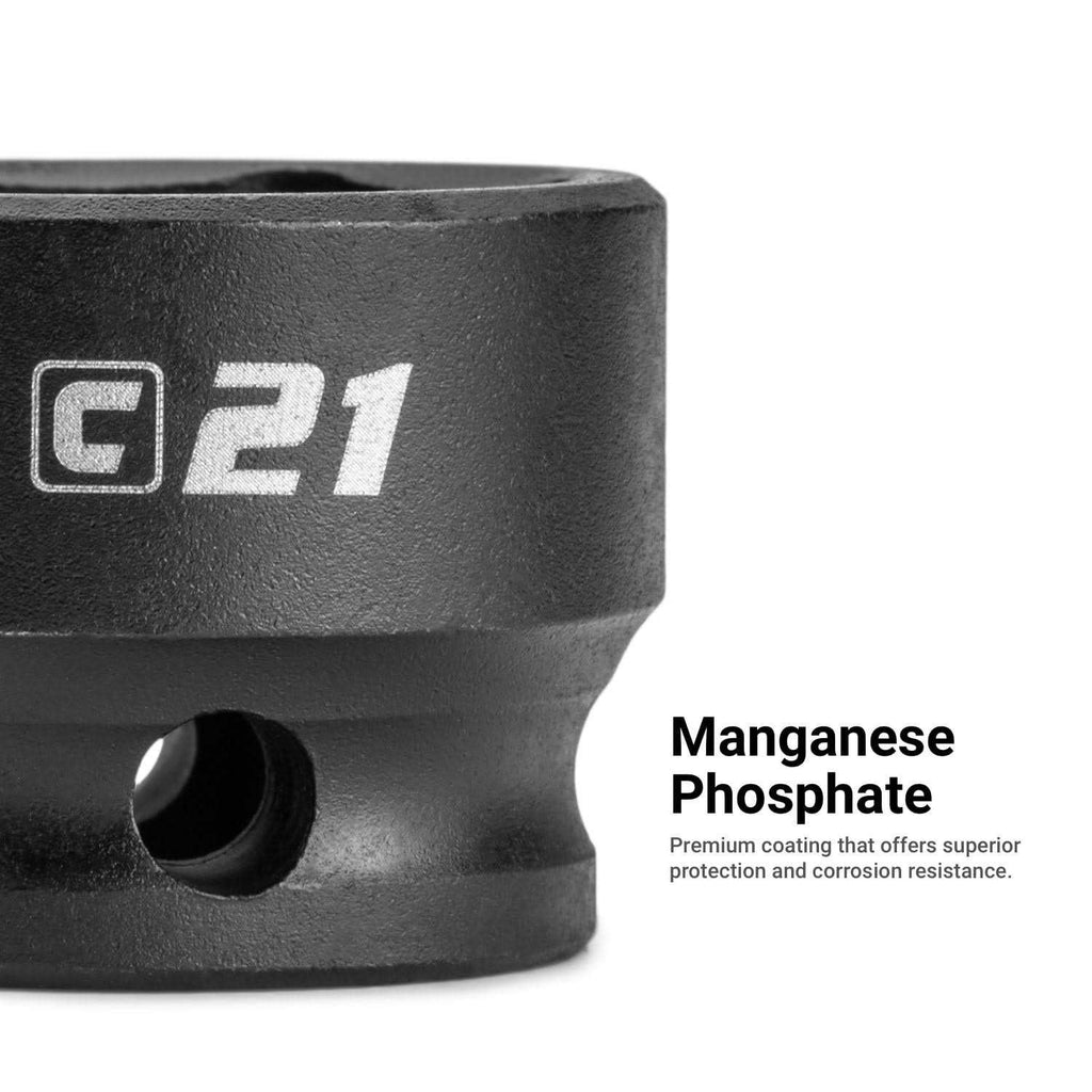 3/8 in. Drive Stubby Impact Socket Set I218715