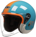 German Style Half Helmet with Visor B561