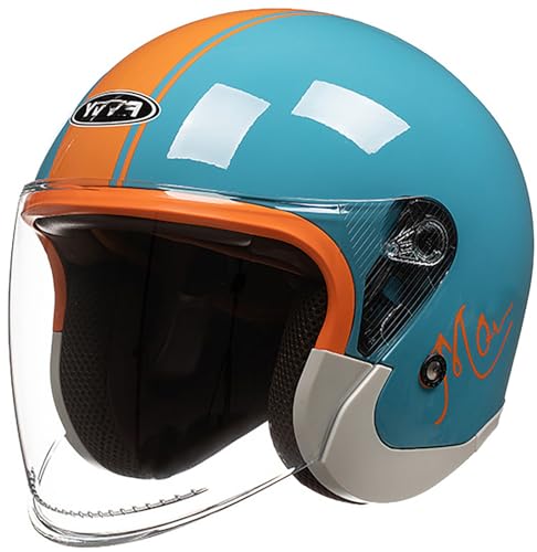 German Style Half Helmet with Visor B561