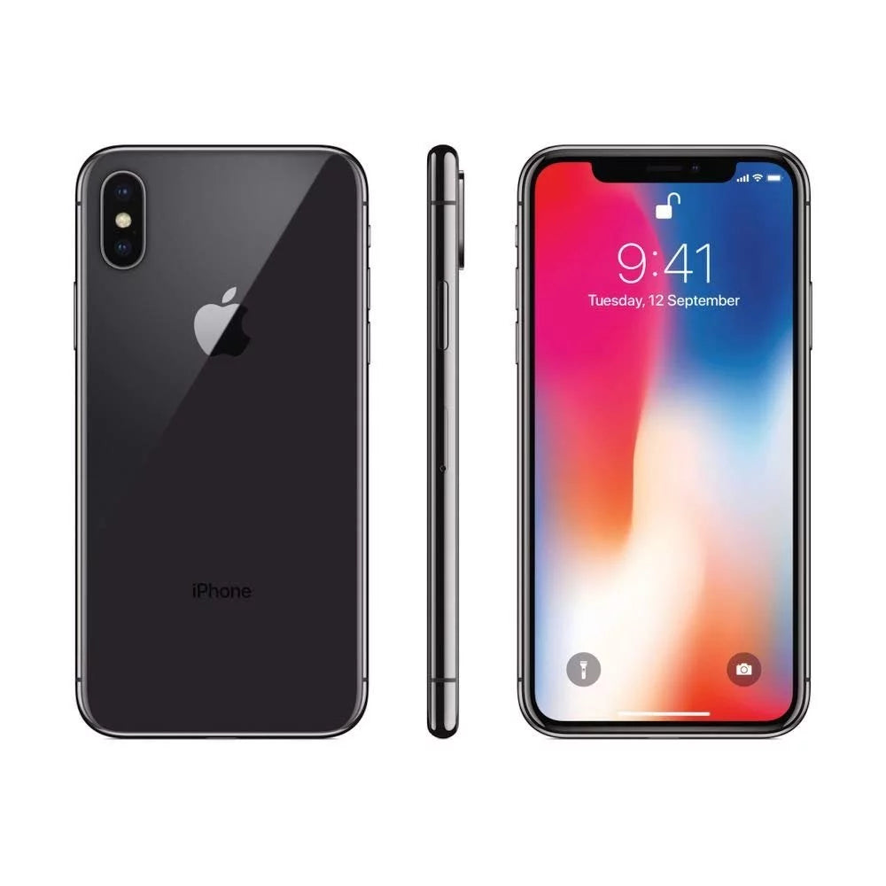 Pre-Owned iPhone X - 64 GB Space Gray H332