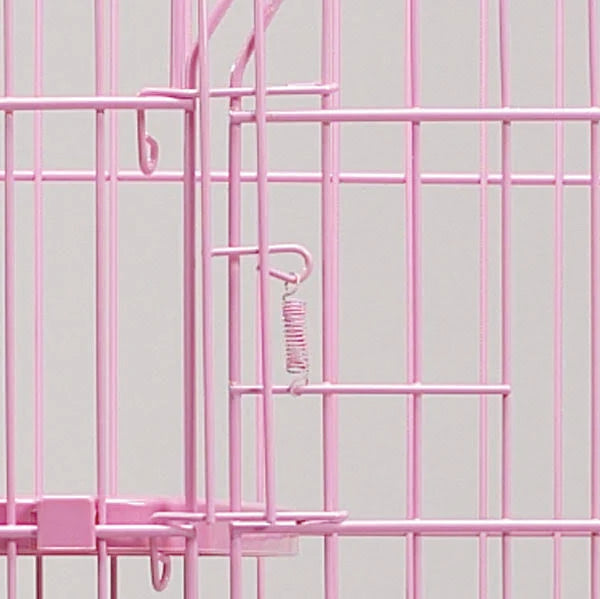 Black Foldable Cat Cage W42777