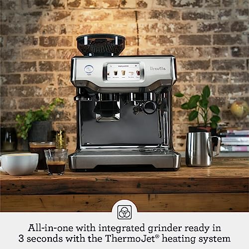 Brushed Stainless Steel Espresso Machine Z49845