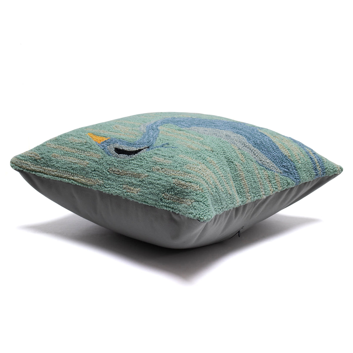 Frontporch Blue Heron Indoor Outdoor Throw Pillow