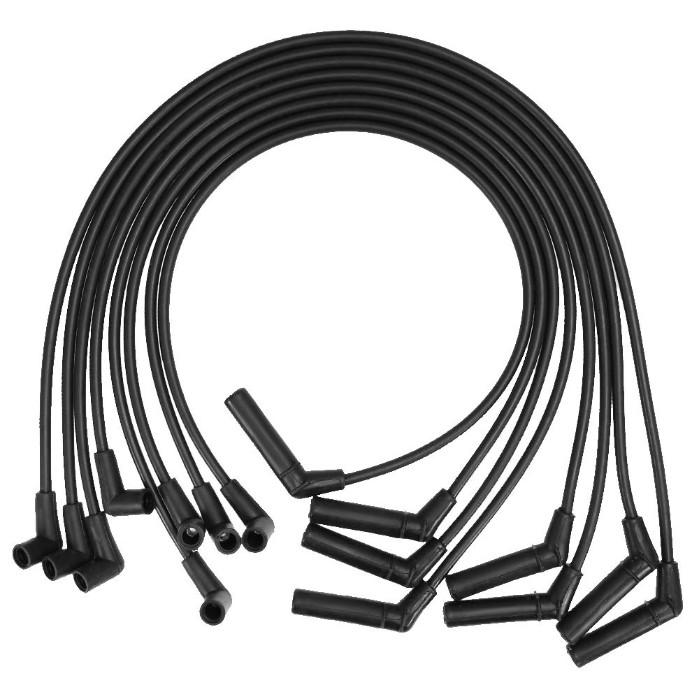 8MM Spiral Core Spark Plug Wires I9139