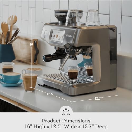 Brushed Stainless Steel Espresso Machine Z49845