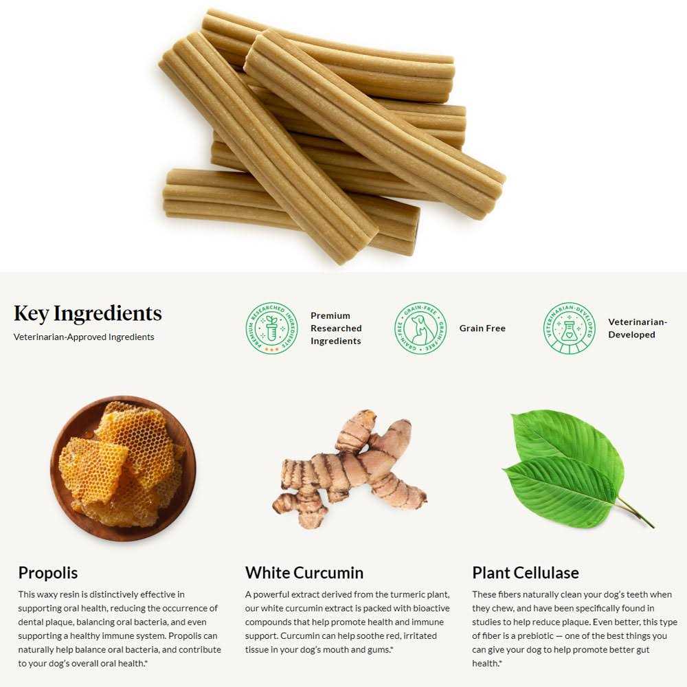 All Natural Canine Fresh Dental Chews Sticks I836892