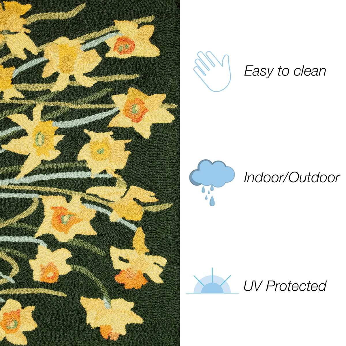 Frontporch Daffodil Indoor Outdoor Mat