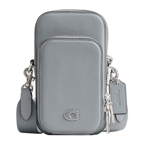 Mens Phone Crossbody In Crossgrain Leather F19474