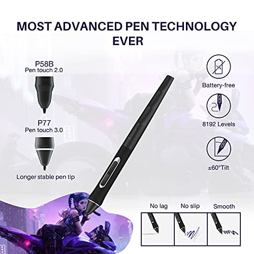 15.6 Inch Graphics Drawing Tablet with Screen Full-Laminated Drawing Pen Display Z84411