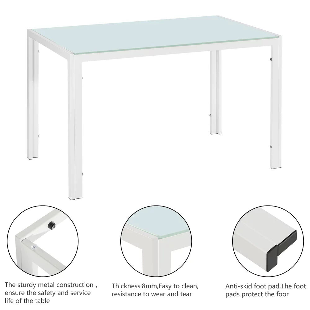 Tempered Glass Dining Table U60144