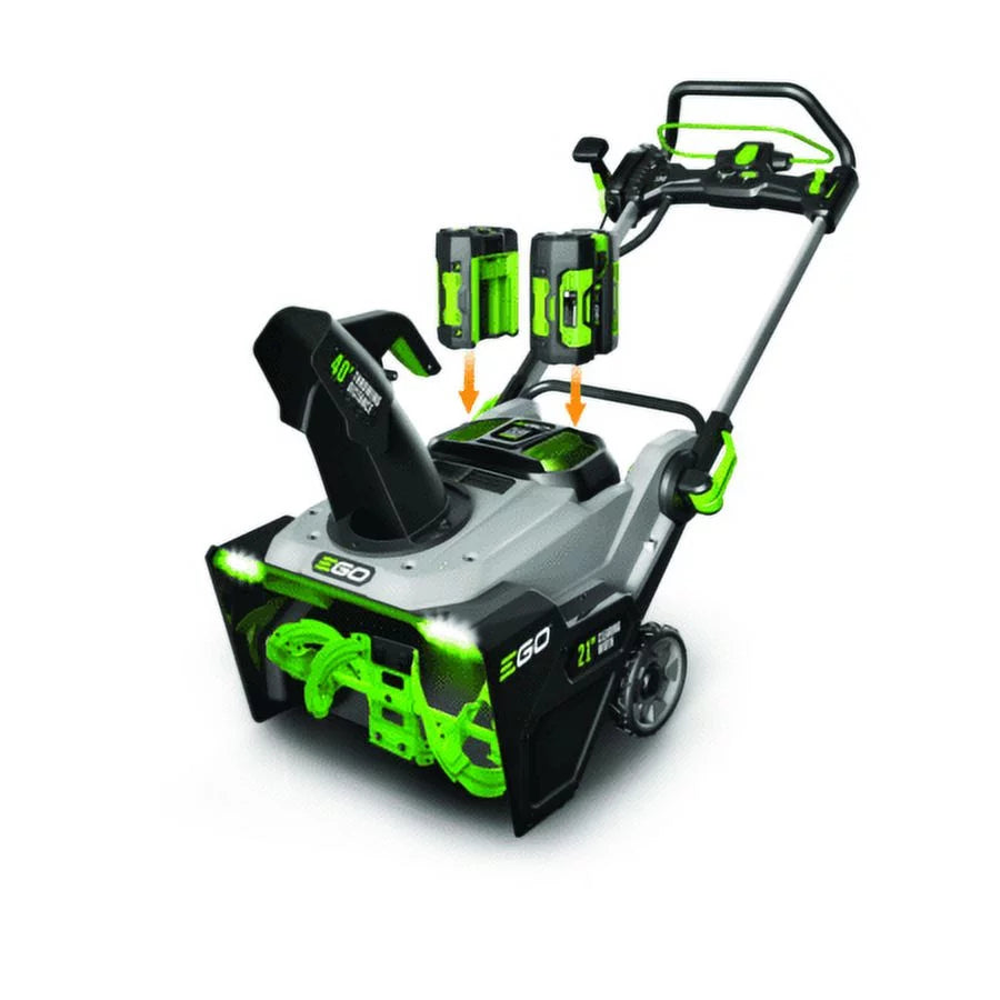 21In. Dual Port Snow Blower with Steel Auger O676