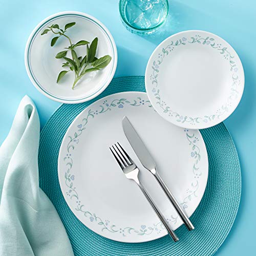 6-Piece 10.25" Round Vitrelle Glass Dinner Plates S528
