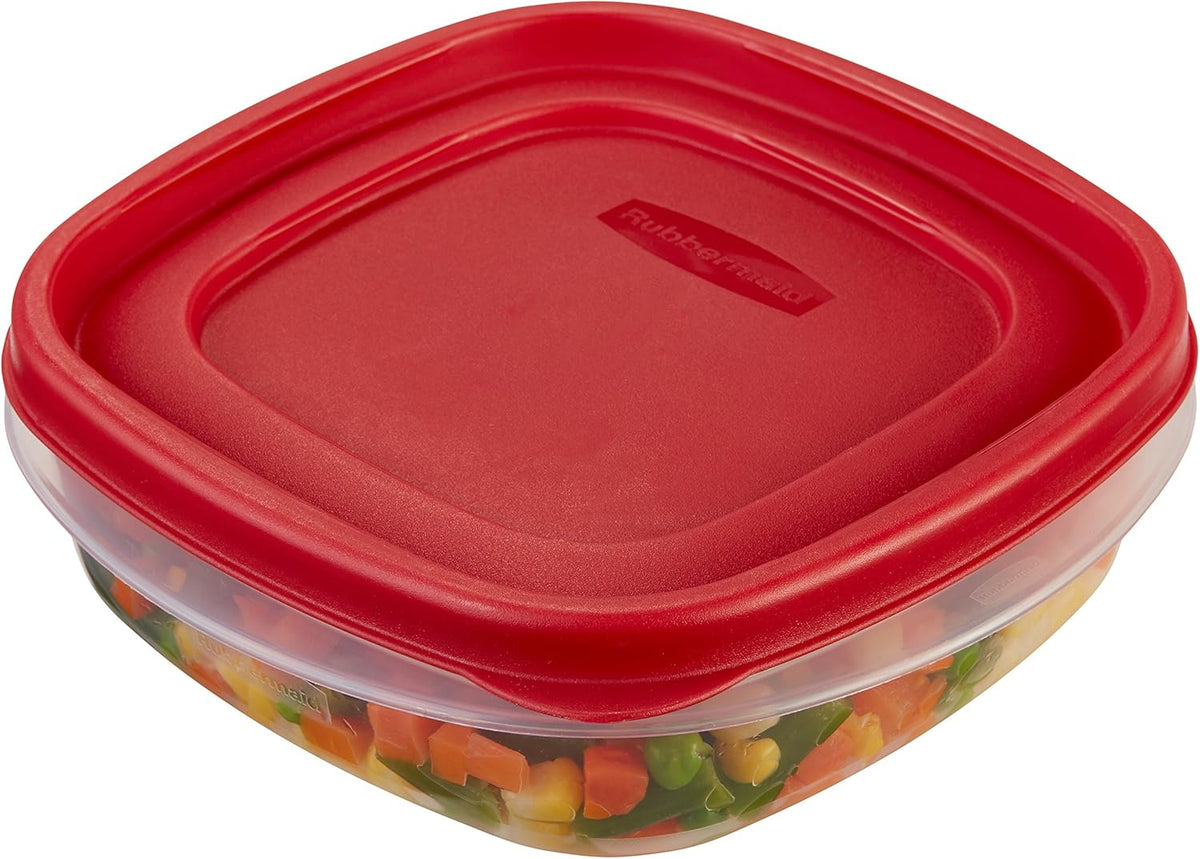 3 Cup Red Food Storage Container T974