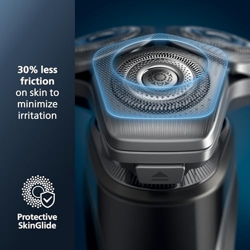 Silver Rechargeable Wet/Dry Electric Shaver M120