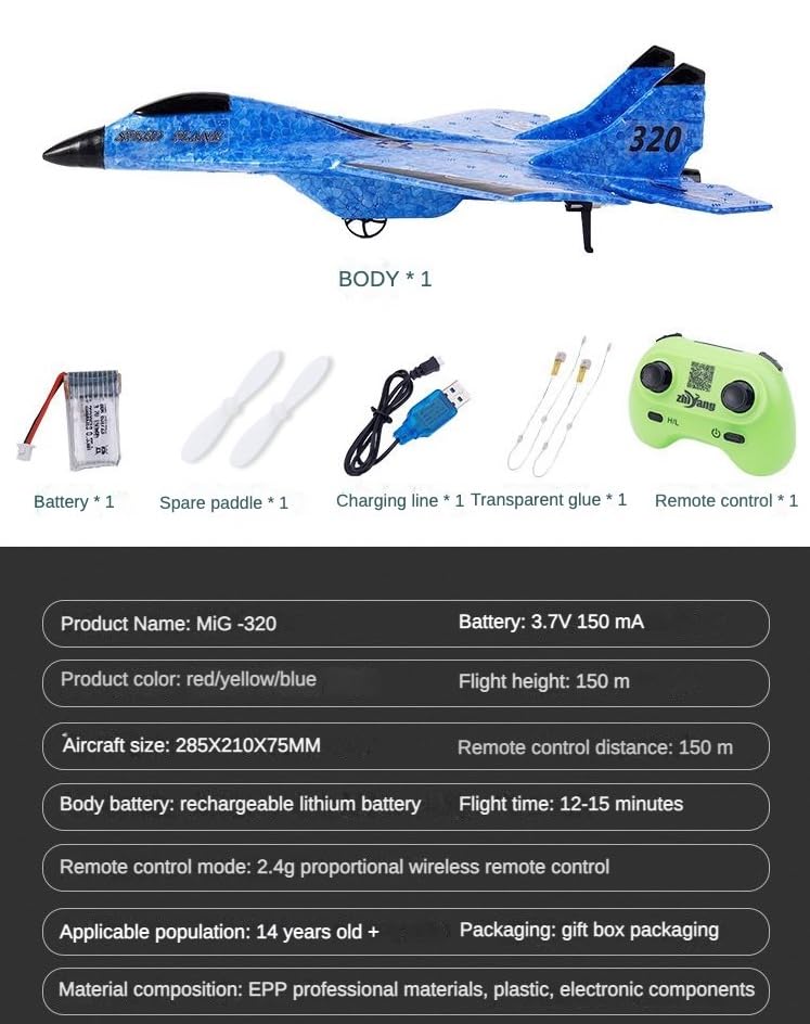 Remote Control Foam Airplane Toy Q911