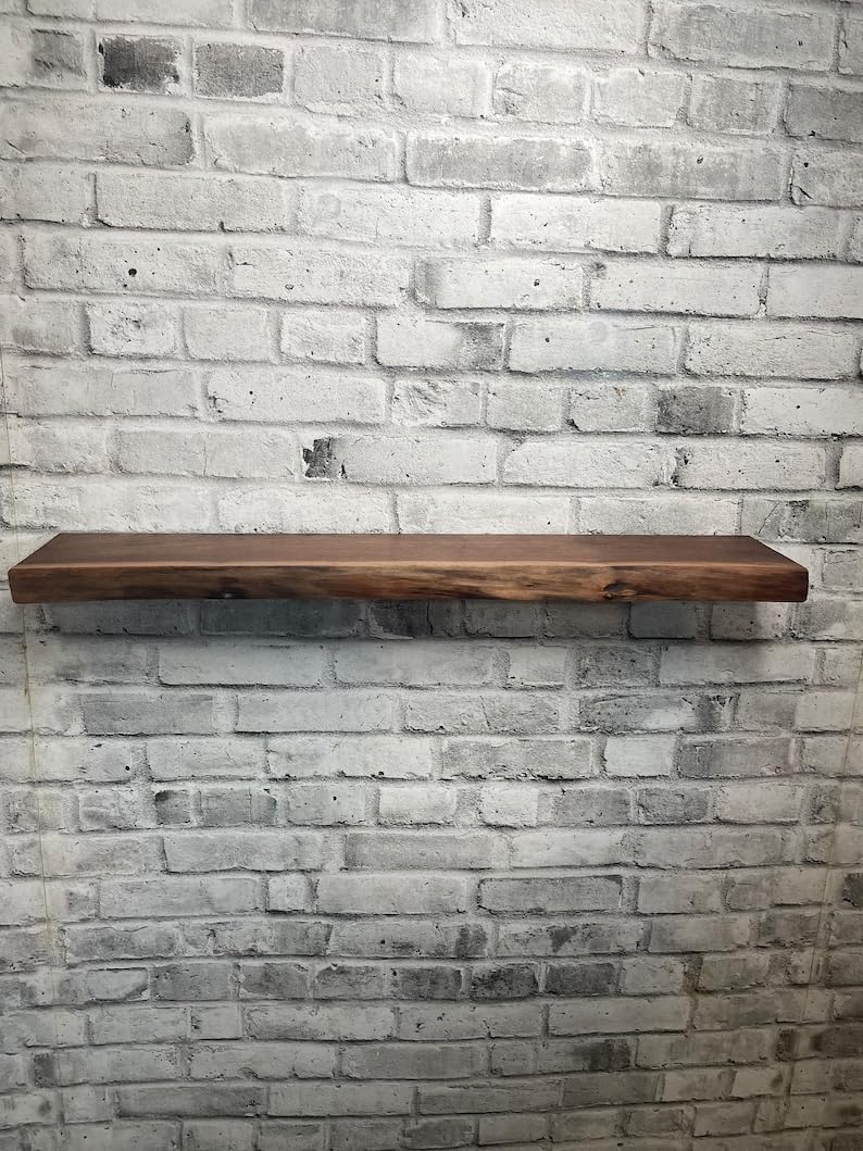 Live Edge Walnut Floating Shelf L744060