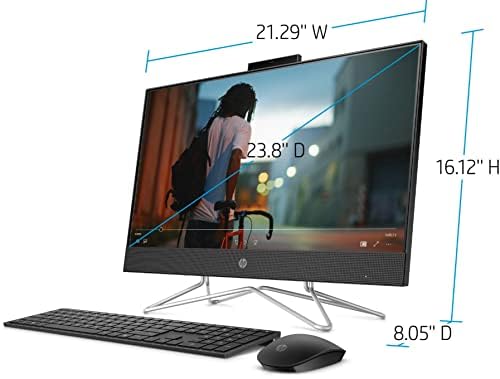 24'' FHD IPS Touch All-in-One Desktop PC Intel Pentium Silver J5040 32GB DDR4 1TB NVMe SSD T906318
