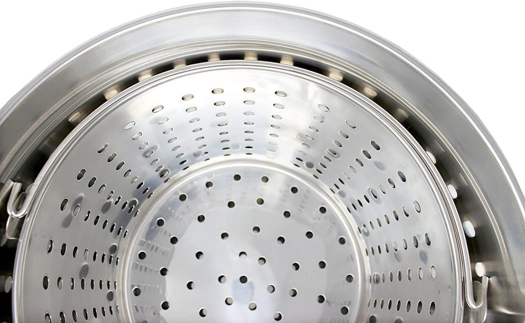 13-Gal 16" Stainless Steel Stock Pot with Lid K742