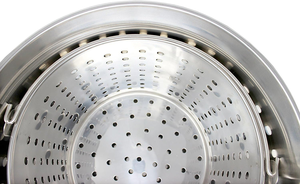 13-Gal 16" Stainless Steel Stock Pot with Lid K742