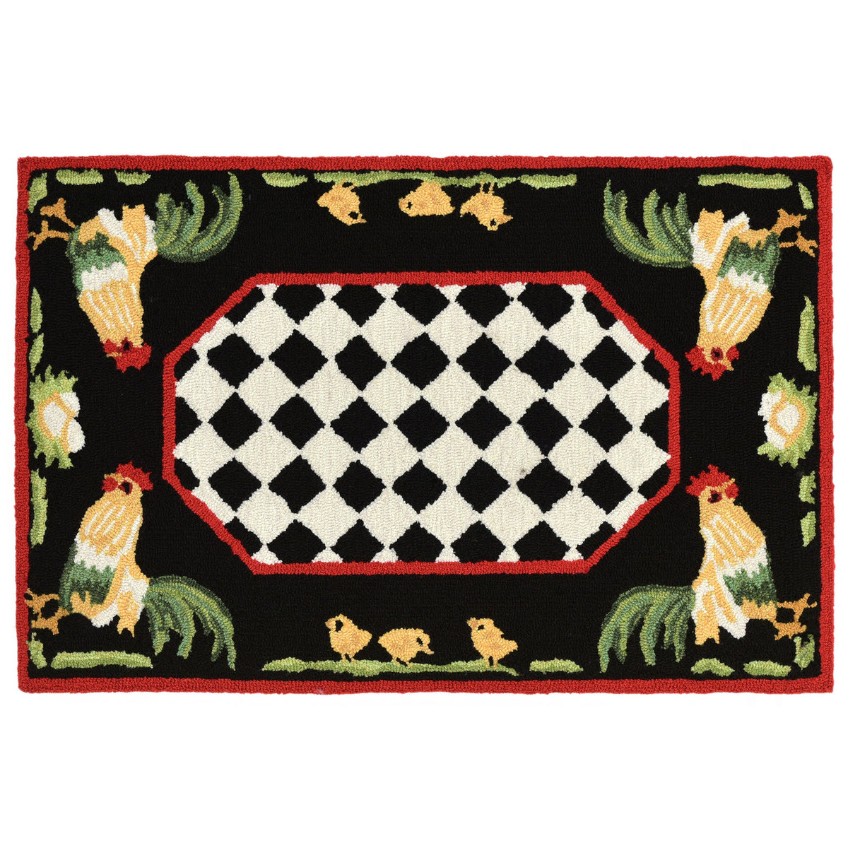 Frontporch Rooster Indoor Outdoor Mat